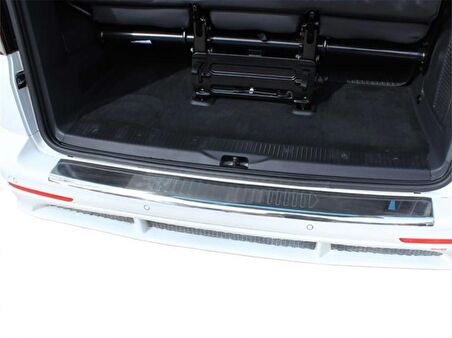VW Multivan T5 Arka Tampon Eşiği Krom (Formlu) 2003-2010