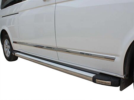 VW Caravelle T5.5 Yan Kapı Çıtası 7 Prç Krom (U.Ş) 2010-2015