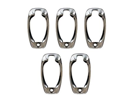 Fiat Fiorino Kapı Kolu Çerçevesi 5 Prç Krom 2008 ve Sonrası