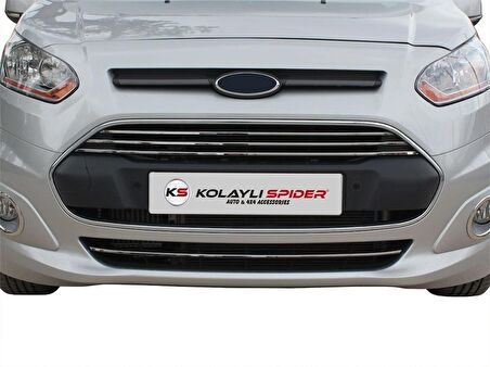 Ford Connect Ön Panjur + Tampon Çıtası 4 Prç Krom 2014 ve Sonrası