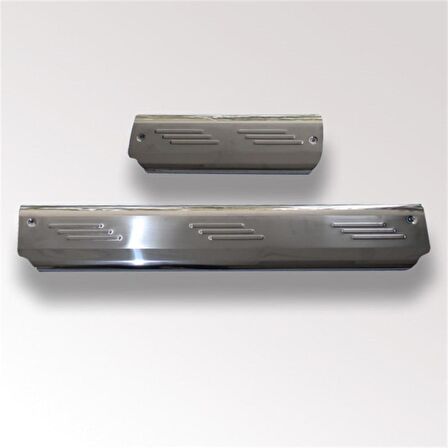 Isuzu D-Max 2 İç Kapı Eşiği 4 Prç Krom 2012-2017