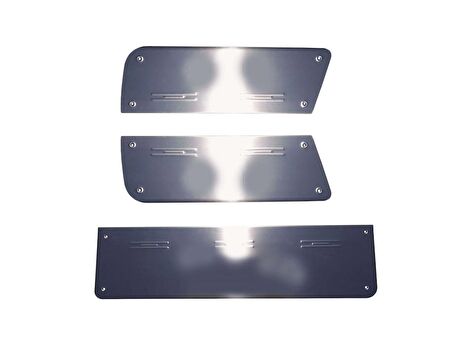 Mercedes Sprinter W906 NCV3 Kapı Eşiği 3 Prç Krom 2006 ve Sonrası