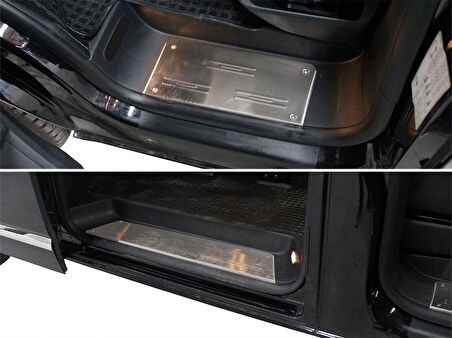 VW Transporter T6.1 Kapı Eşiği 3 Prç. Krom 2020 ve Sonrası