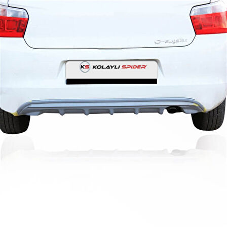 Citroen C-Elysee Arka Orta Tampon (Fiber/Astarlı) (Difüzör) 2012 ve Sonrası