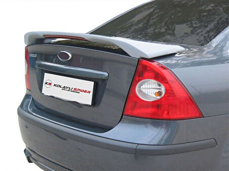Ford Focus 2 SD Spoiler Bagaj Yüksek (Işıklı) (Fiber/Astarlı) 2005-2011
