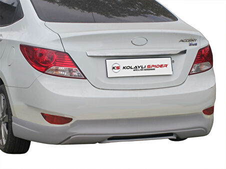 Hyundai Accent Blue RB Arka Tampon Altı (Fiber/Astarlı) 2011 ve Sonrası