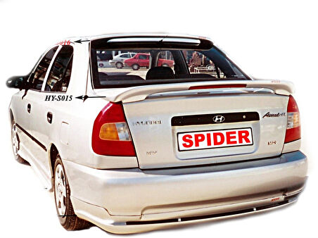 Hyundai Accent LC Spoiler Camüstü (Fiber/Astarlı) 2000-2003