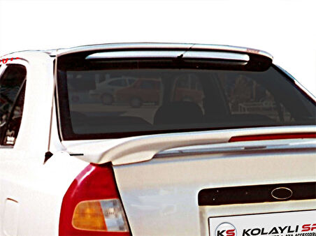 Hyundai Accent LC Spoiler Camüstü (Fiber/Astarlı) 2000-2003