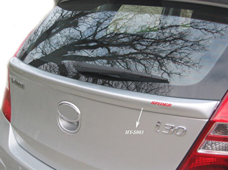 Hyundai i30 FD Spoiler Camaltı (Fiber/Astarlı) 2007-2012