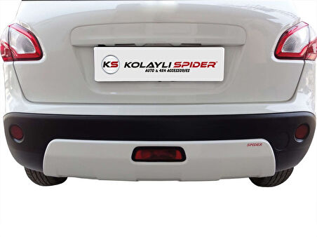 Nissan Qashqai J10 Arka Orta Tampon (Difüzör) (+2 Md. Uyumsuz) (Fiber/Astarlı) 2007-2013