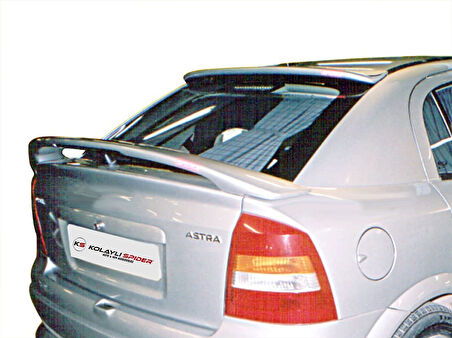Opel Astra G HB Spoiler Bagaj Yüksek (Işıklı) (Fiber/Astarlı) 1998-2009