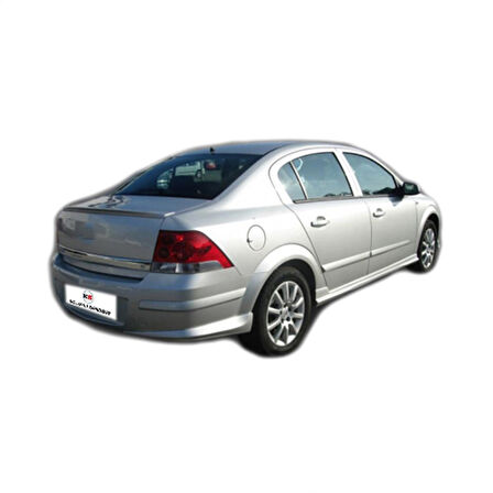 Opel Astra H SD Arka Tampon Altı 2 Prç (Fiber/Astarlı) 2004 ve Sonrası
