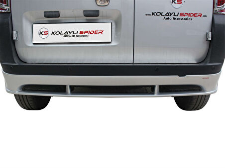 Peugeot Bipper Arka Tampon Altı (Telli) (Fiber/Astarlı) 2008 ve Sonrası