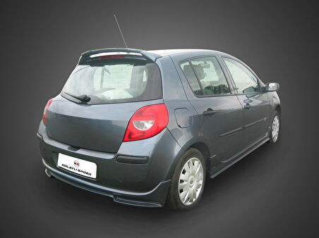 Renault Clio 3 Arka Tampon Altı (Fiber/Astarlı) 2005-2009
