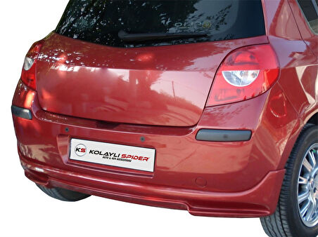 Renault Clio 3 Arka Tampon Altı (Fiber/Astarlı) 2005-2009