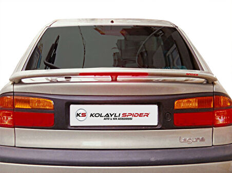 Renault Laguna 1 Spoiler Bagaj Yüksek (Işıklı) (Fiber/Astarlı) 1996-2002