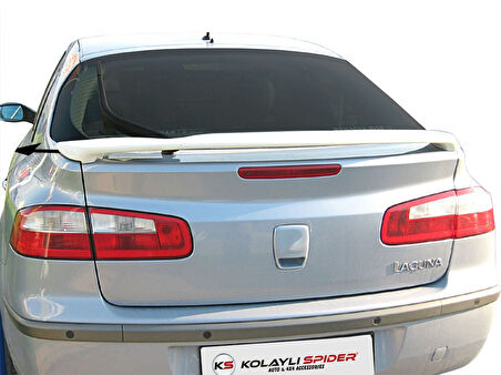 Renault Laguna 2 Spoiler Bagaj Yüksek (Işıksız) (Fiber/Astarlı) 2003-2007