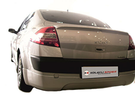 Renault Megane 2 SD Arka Tampon Altı (Fiber/Astarlı) 2003-2008