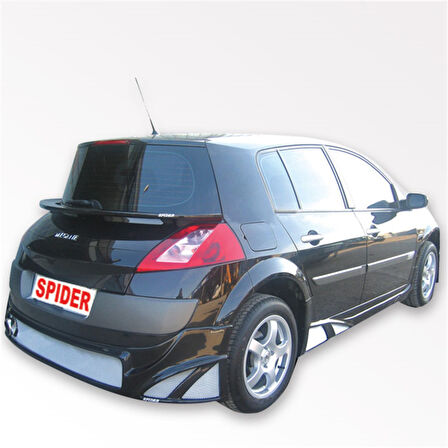 Renault Megane 2 HB Arka Tampon Altı Telli (Fiber/Astarlı) 2003-2008