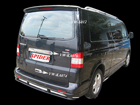 VW Caravelle Spoiler Bagaj Gt Md:1 (Fiber/Astarlı) 2003-2010