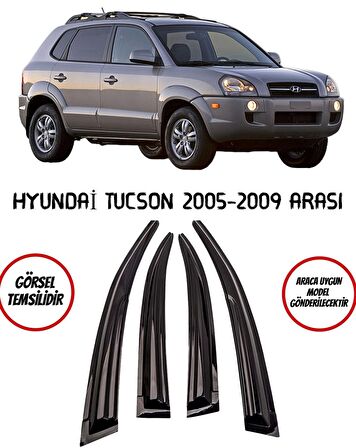 Balp Hyundai Tucson Cam Rüzgarlığı 4lü 2005 ve Üzeri