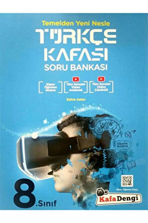 Kafa Dengi 8. Sınıf Türkçe Kafası Süper Öğreten Soru Bankası