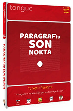 Tonguç Yayınları Tonguç Paragrafta Son Nokta 2021