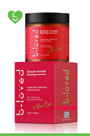 Siyah Nokta Karşıtı Azelaik Asit Ve Hyaluronik Asit Içeren Yüz Canlandırıcı Enzim Peeling-55 G