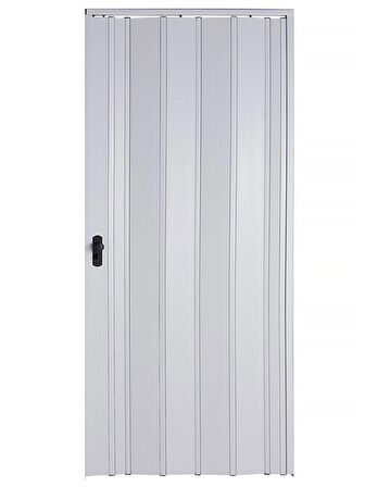 Sarpaş Katlanır Akordiyon Pvc Tek Kapı Camsız - 102X220 - Beyaz 12 mm