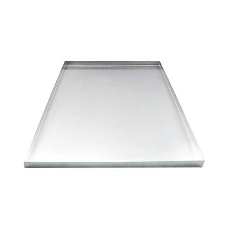 Almetal AL-KKT.40.60.2 Alüminyum Köşeli Kaynaklı Tepsi 2 mm 40x60x2 cm