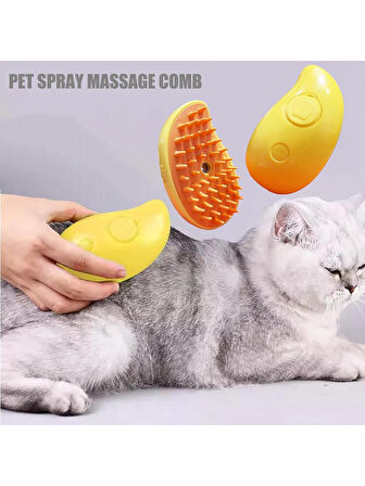 Pet Brush Buharlı Şarjlı Kedi Köpek Yıkama Aparatı