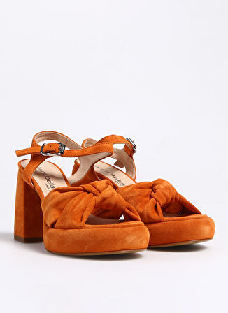 Laura Bellariva Turuncu Kadın Topuklu Ayakkabı