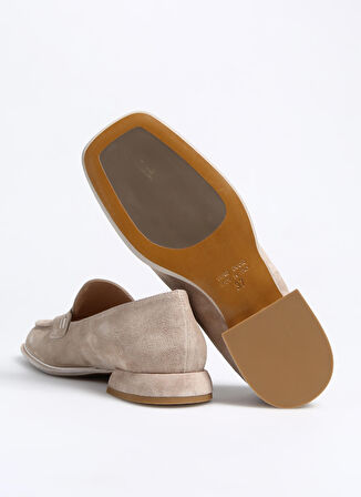 Bej Kadın Loafer