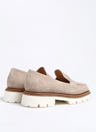 Bej Kadın Loafer