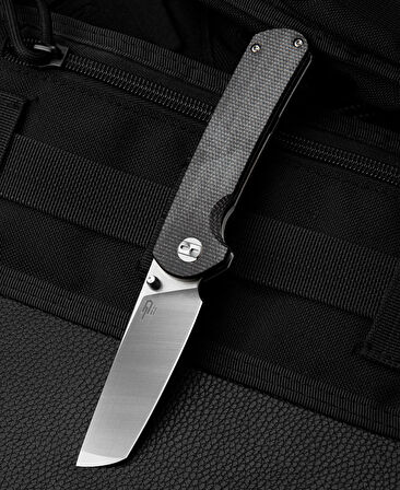 BESTECH SLEDGEHAMMER BG31C Siyah Micarta Sap D2 Çakı 