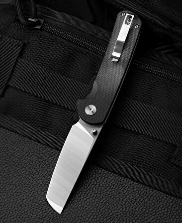 BESTECH SLEDGEHAMMER BG31C Siyah Micarta Sap D2 Çakı 