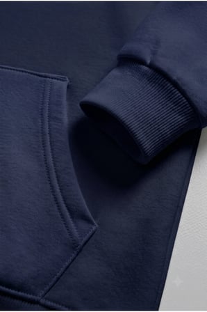 Unisex Yumuşak Dokulu Real Moonligt Baskılı Tasarım Oversize 3 İplik Hoodie Sweatshirt
