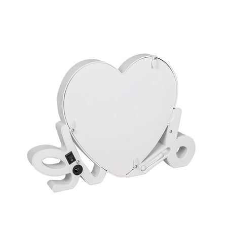 Led Işıklı Love Fotoğraflı Sihirli Ayna – Kişiye Özel