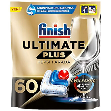 Finish Tablet Ultimate Plus 60'Li 1 Adet