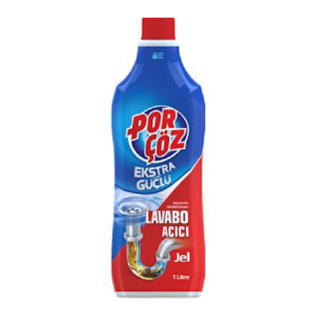 Porçöz Lavabo Açıcı 1l Jel 1 Adet