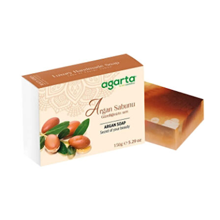 Agarta Sabun El Yapımı Argan Yağlı 150g 1 Adet