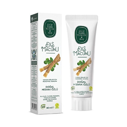 Eyüp Sabri Tuncer Diş Macunu 90ml Doğal Misvak Özlü 1 Adet