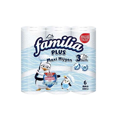 Familia Kağıt Havlu 6'Lı Plus Maxi Hijyen 1 Adet
