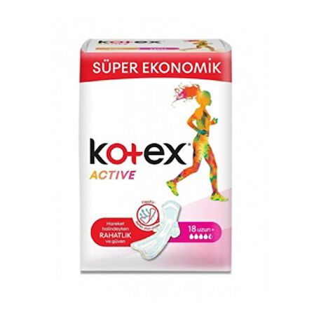 Kotex Naturel Dörtlü Uzun 16'Lı 1 Adet