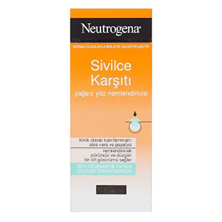 Neutrogena Sivilce Karsiti 50ml Nemlendirici 1 Adet