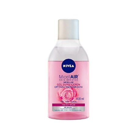 Nivea Makyaj Temizleme Suyu 400ml Aqua Rose 1 Adet