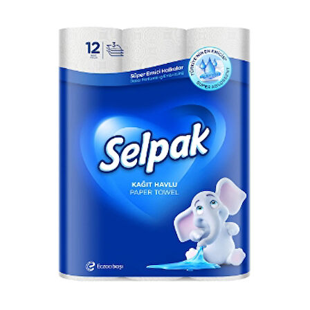Selpak Kağıt Havlu 12'Li 1 Adet