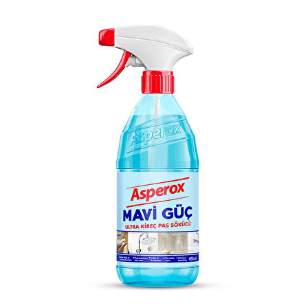 Asperox Mavi Guc 650ml Kirec Pas Sokucu 1 Adet