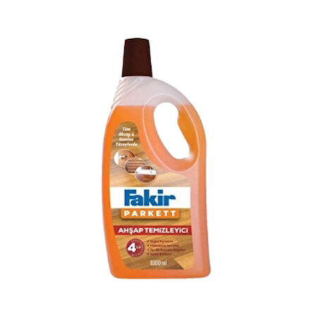 Fakir Parkett Ahşap Temizleyici 1000 Ml. 2 Adet