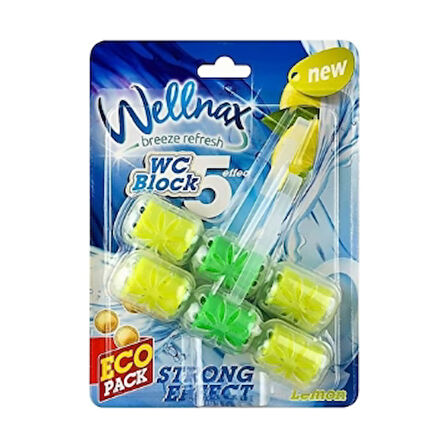 Wellnax Wc Blok 2x57g Limon 2 Adet